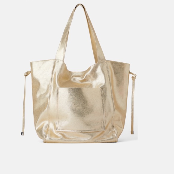 Zara Handbags - ZARA Leather Shopper